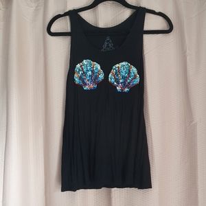 Sequined Mermaid Tank